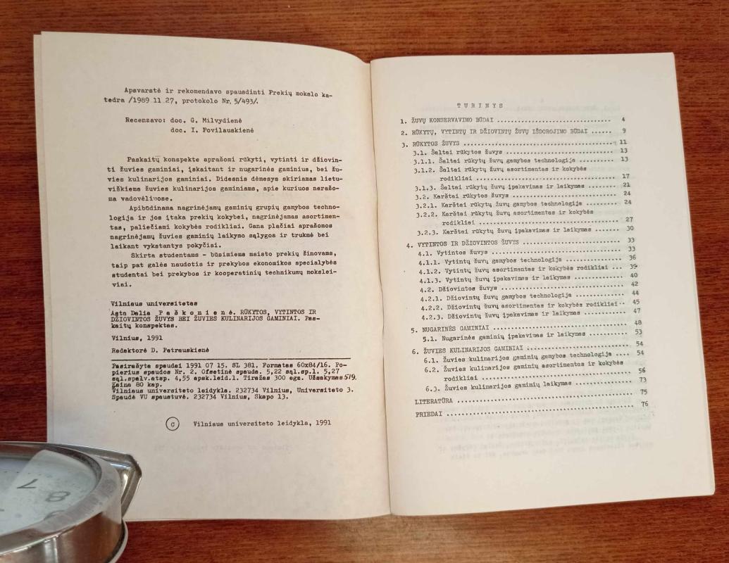 Rūkytos vytintos ir džiovintos žuvys bei žuvies kulinarijos gaminiai - Autorių Kolektyvas, knyga 4