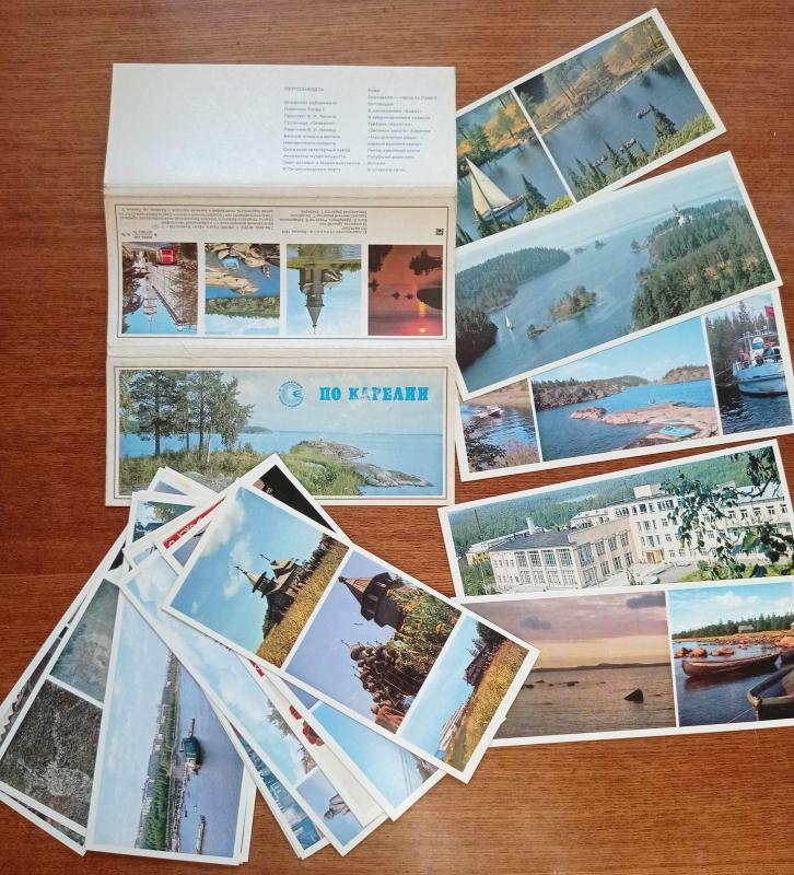 Набор открыток СССР 1976 год по Карелии (18 открыток) - А. Фрейдберг, knyga 3