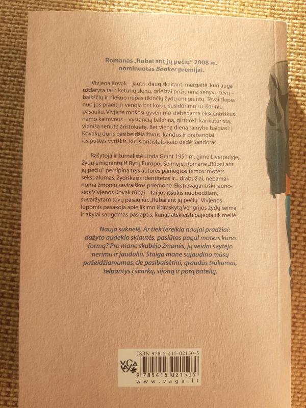 Rūbai ant jų pečių - Linda Grant, knyga 2