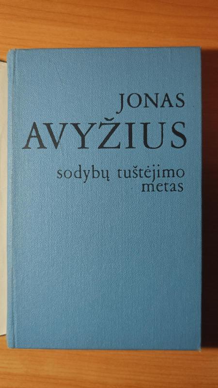 Sodybų tuštėjimo metas (4 knyga) - Jonas Avyžius, knyga 2