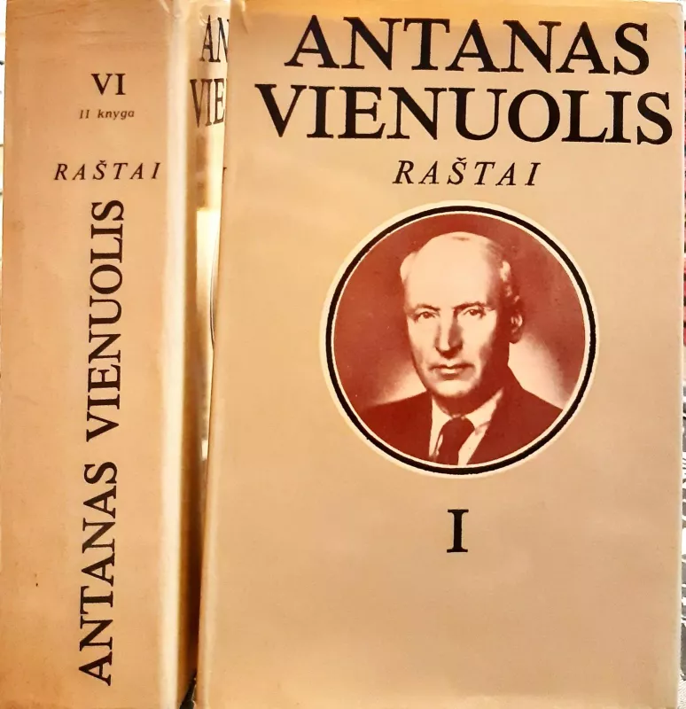 Raštai I-VI tomai - Antanas Vienuolis, knyga