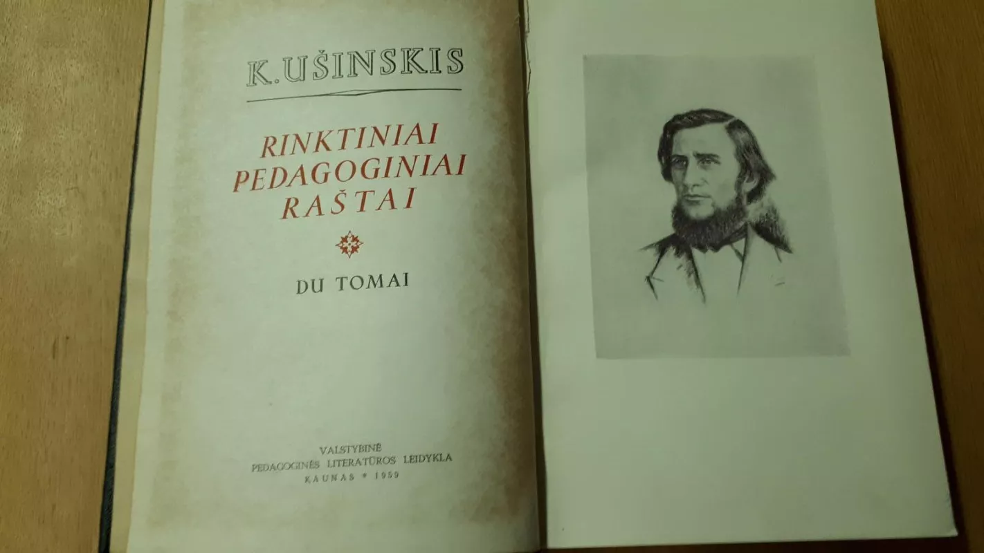 Rinktiniai pedagoginiai raštai (II tomai) - Konstantinas Ušinskis, knyga 3