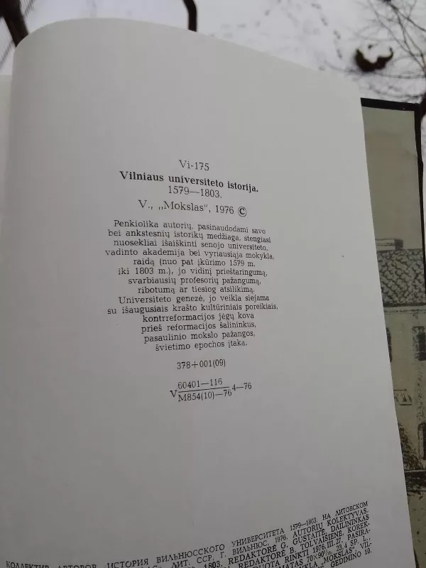 Vilniaus universiteto istorija, 1579-1803 - Autorių Kolektyvas, knyga 3