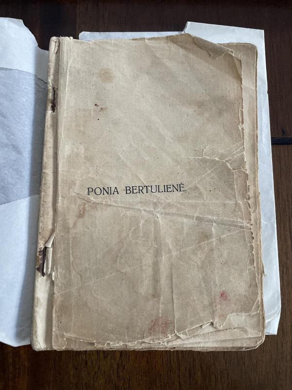 Ponia Bertulienė - Juozas Grušas, knyga 2