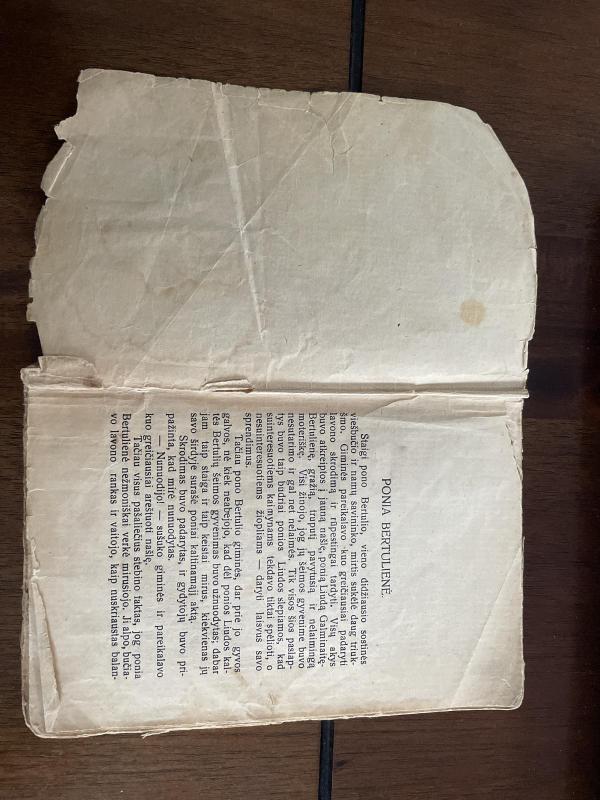 Ponia Bertulienė - Juozas Grušas, knyga 4