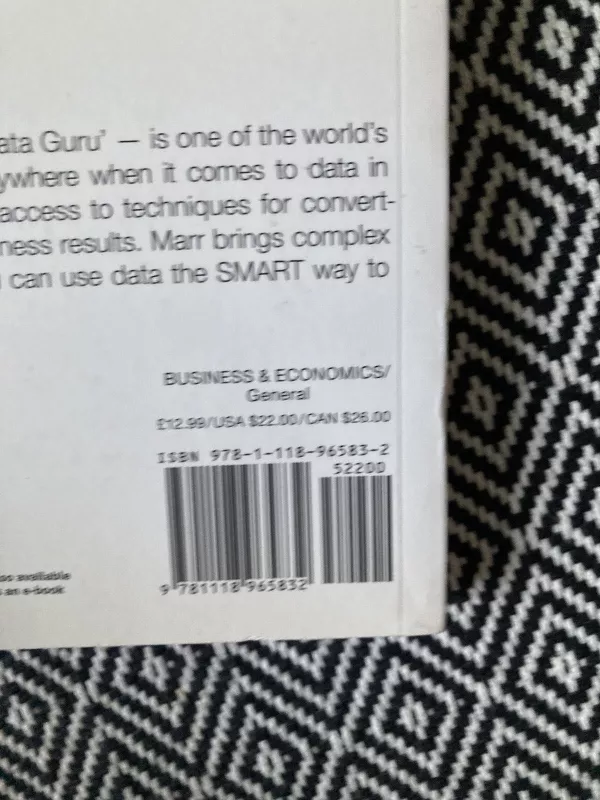 Big Data - Bernard Marr, knyga 5