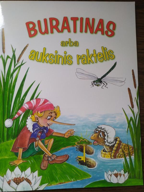 Buratinas arba auksinis raktelis - Aleksejus Tolstojus, knyga 2