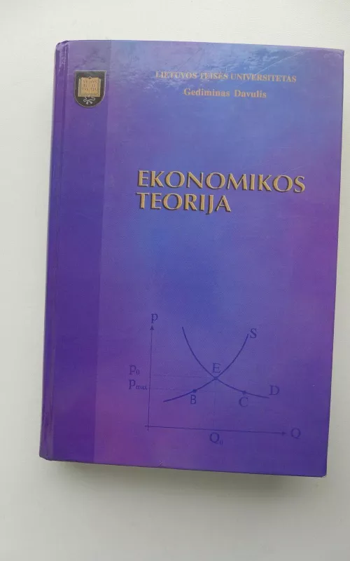 Ekonomikos teorija - Gediminas Davulis, knyga 2