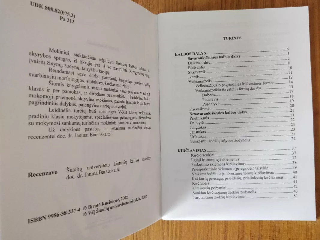 Pasirenk lietuvių kalbos egzaminui - Birutė Kucinienė, knyga 4