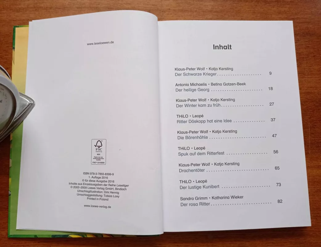 Die schönsten Rittergeschichten zum ersten Selberlesen - Autorių Kolektyvas, knyga 3