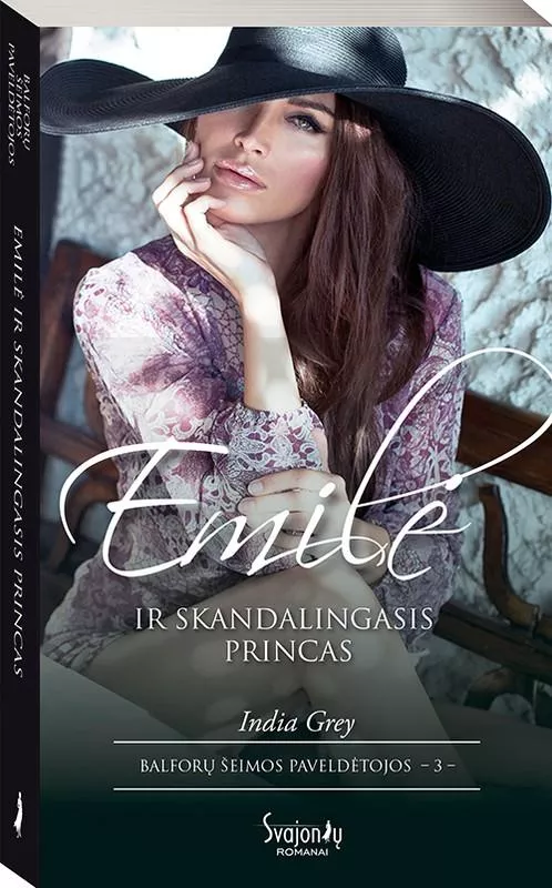 Emilė ir skandalingasis princas - India Grey, knyga
