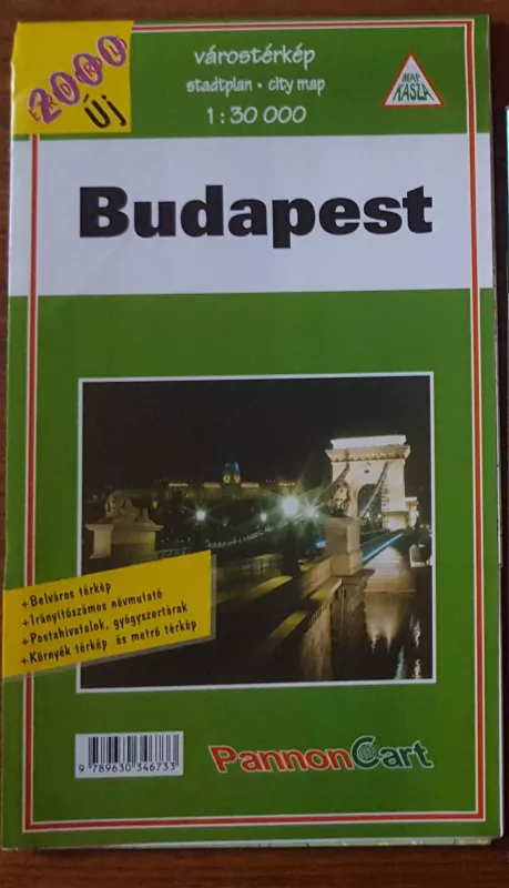 Budapešto žemėlapis - Autorių Kolektyvas, knyga 5