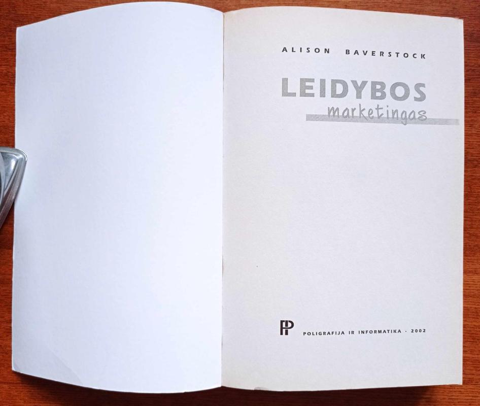 Leidybos marketingas - Alison Baverstock, knyga 3