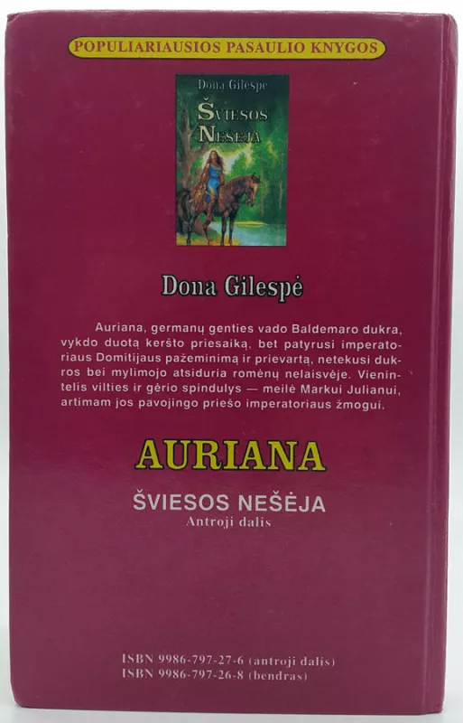 Auriana (2 dalis) - Dona Gilespė, knyga