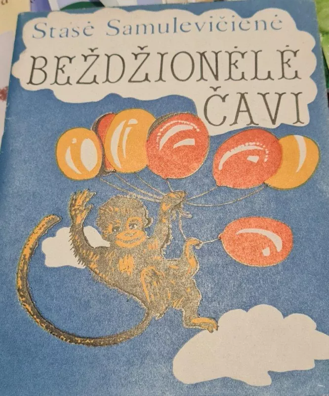 Beždžionėlė Čavi - S. Samulevičienė, knyga