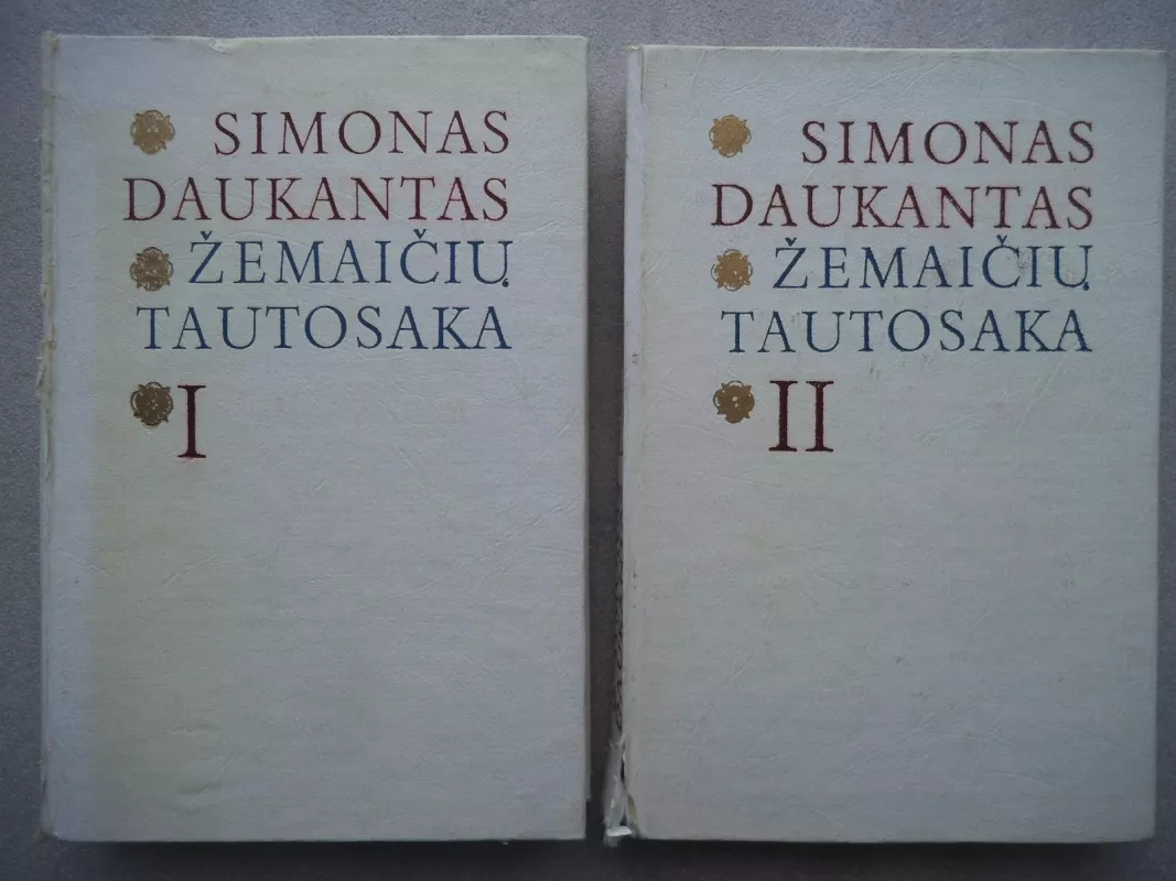 Žemaičių tautosaka (I, II dalys) - Simonas Daukantas, knyga 3