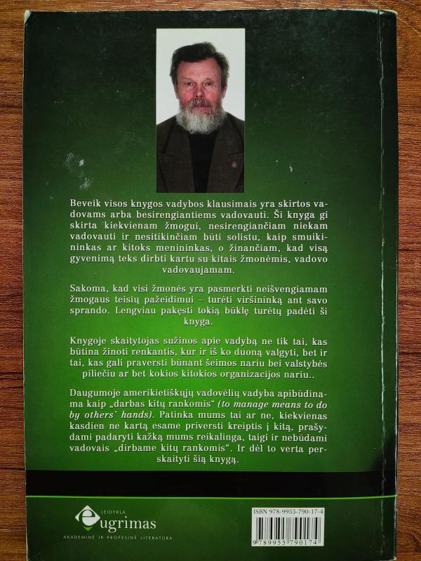 Vadyba kiekvienam - Fabijonas Saulius Butkus, knyga