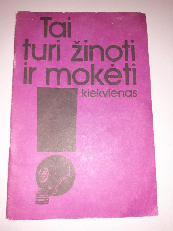 Tai turi žinoti ir mokėti kiekvienas -   Arigapudis, knyga 3