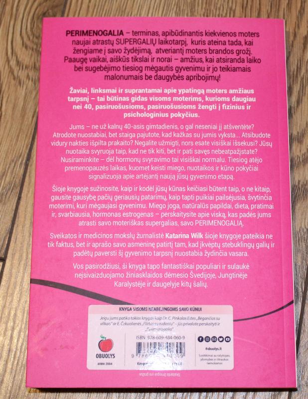 PERIMENOGALIA - Katarina Wilk, knyga 3