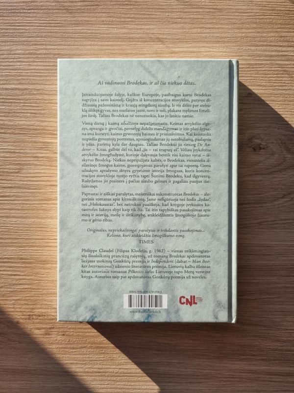 Brodekas - Philippe Claudel, knyga 3