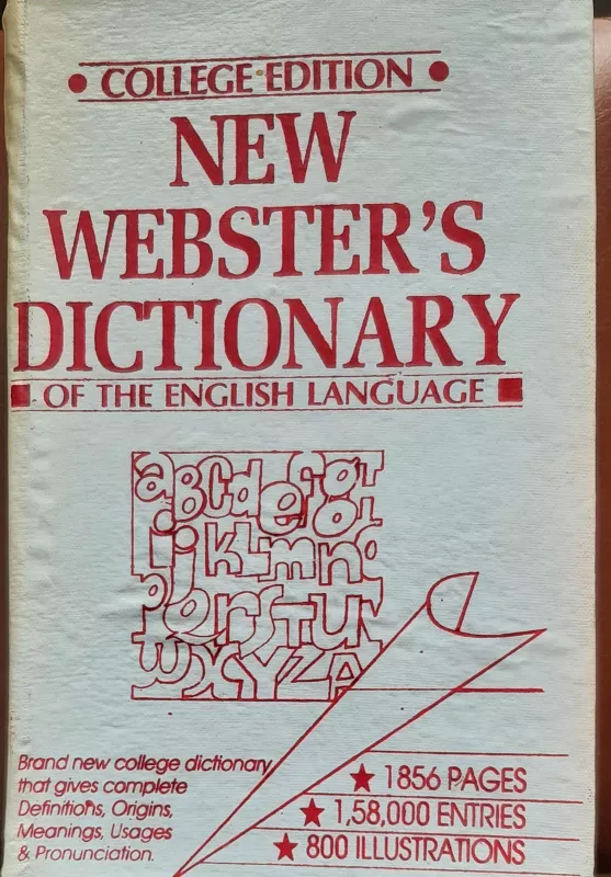 New Websters dictionary of the English language - Autorių Kolektyvas, knyga