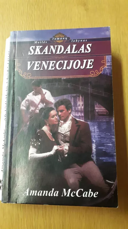 Skandalas venecijoje - Amanda McCabe, knyga 3
