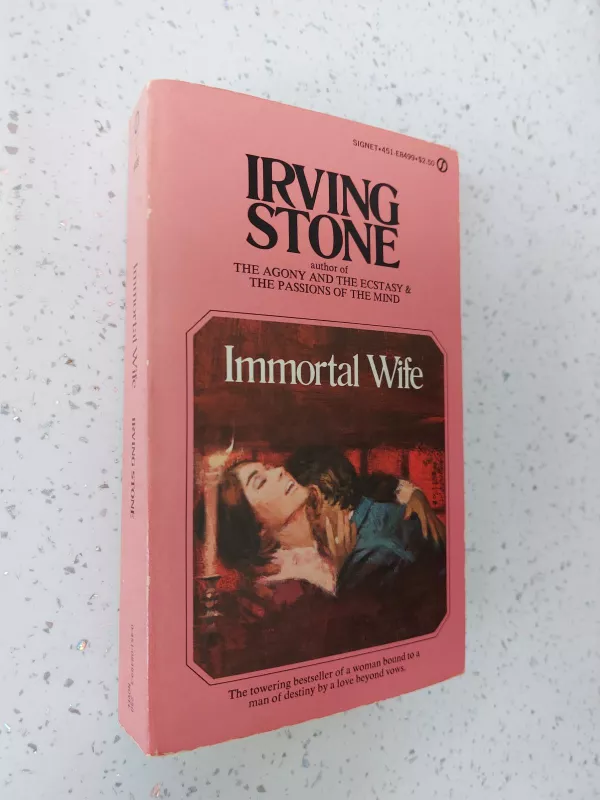 Immortal wife - Irving Stone, knyga
