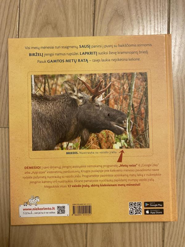 Gamtos metų ratas - Selemonas Paltanavičius, knyga