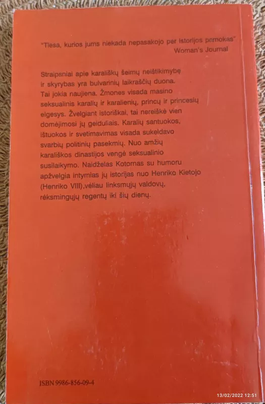 Anglijos karalių ir karalienių intymusis gyvenimas - Naidželas Kotornas, knyga 2