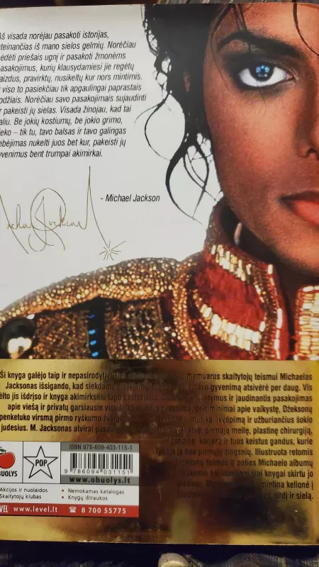 Moon Walk - Michael Jackson, knyga