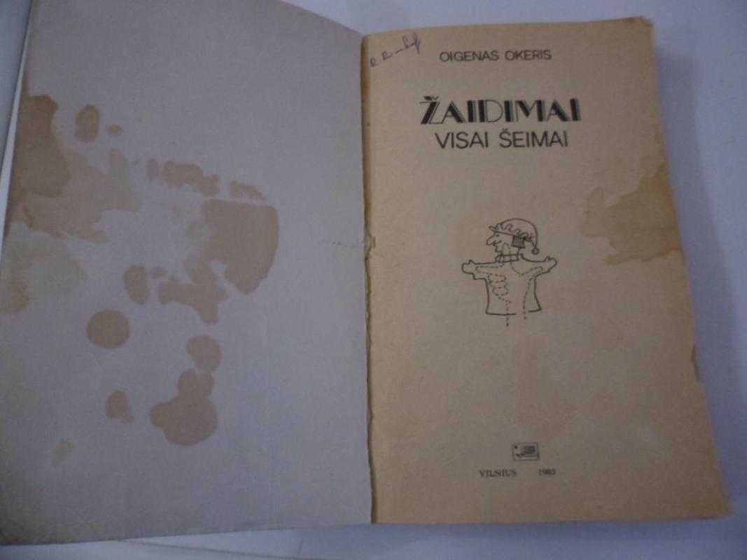 Žaidimai visai šeimai - Oigenas Okeris, knyga 3