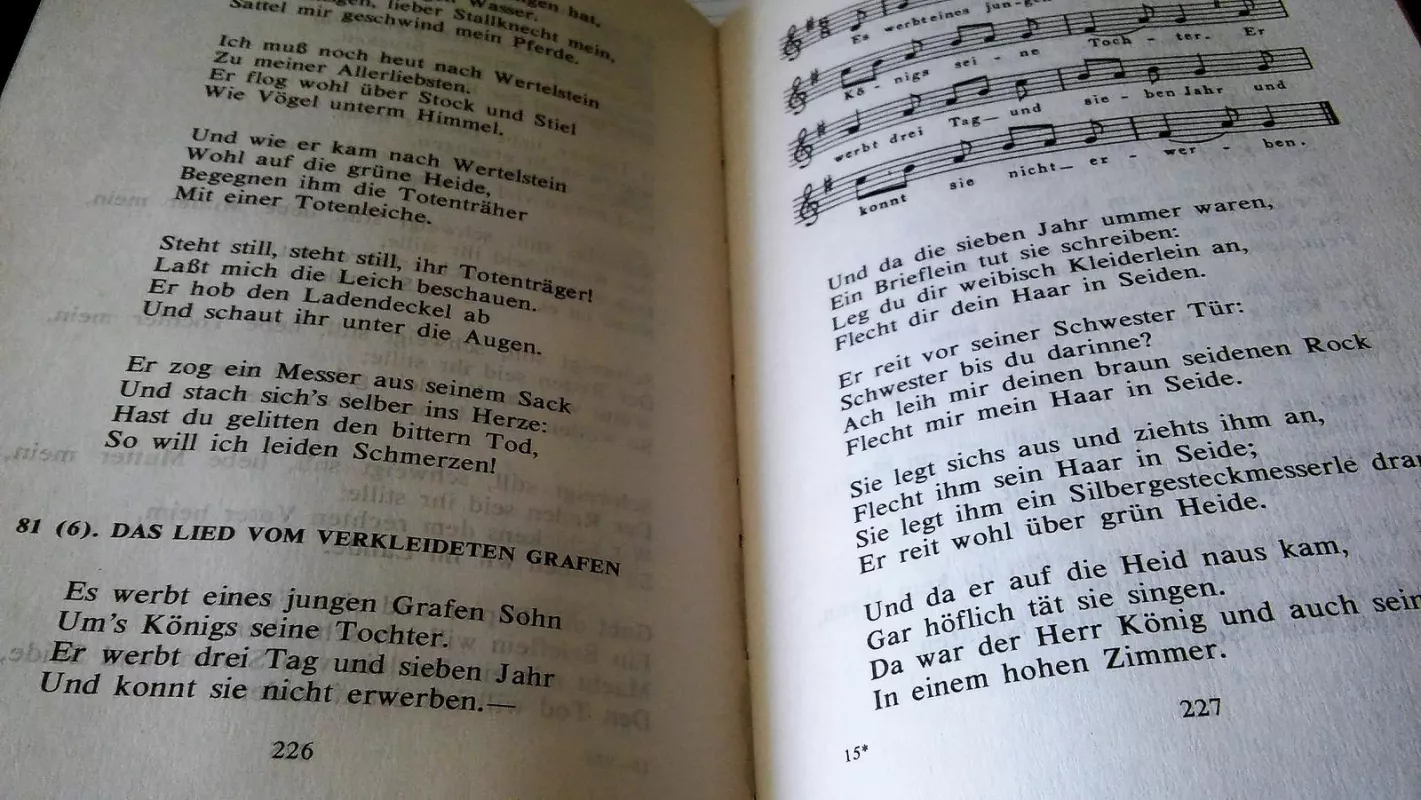 Vokiečių liaudies baladės - Autorių Kolektyvas, knyga 3