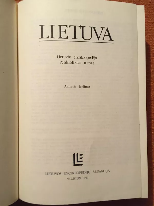 Lietuva: lietuvių enciklopedija - V. Maciūnas, knyga 3