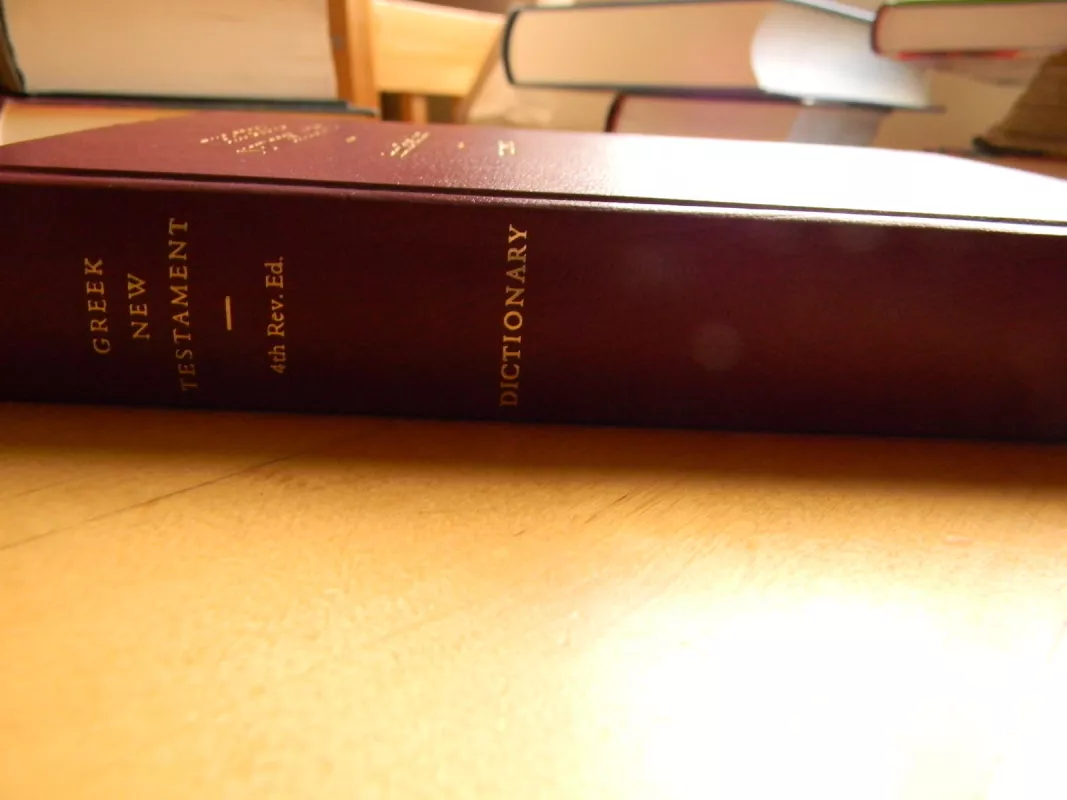 The greek new testament - Autorių Kolektyvas, knyga 3