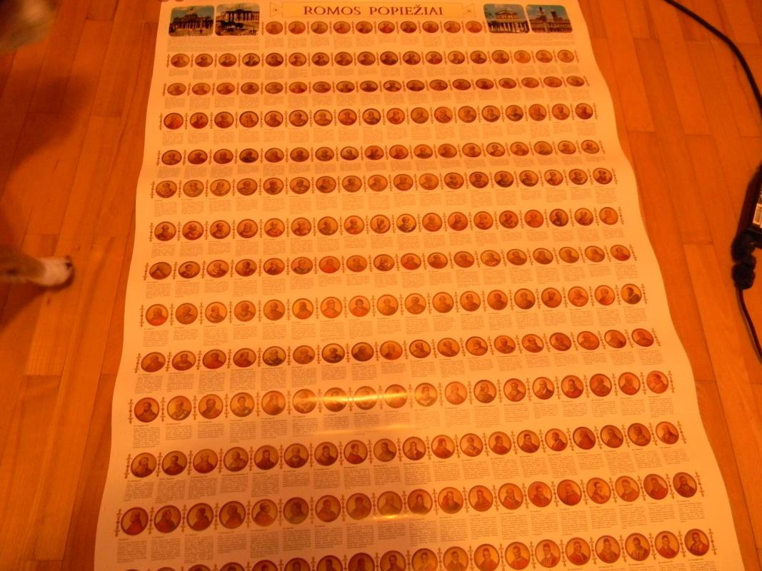 PLAKATAS Romos popieziai - Autorių Kolektyvas, knyga 4