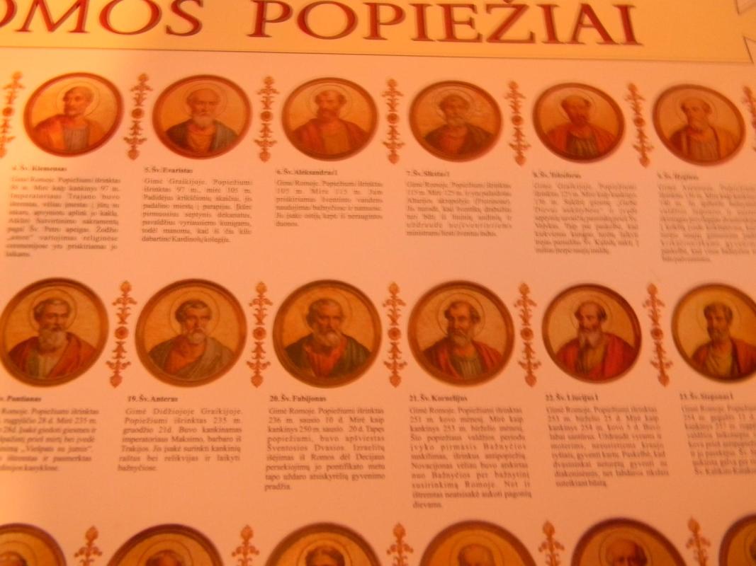 PLAKATAS Romos popieziai - Autorių Kolektyvas, knyga 3