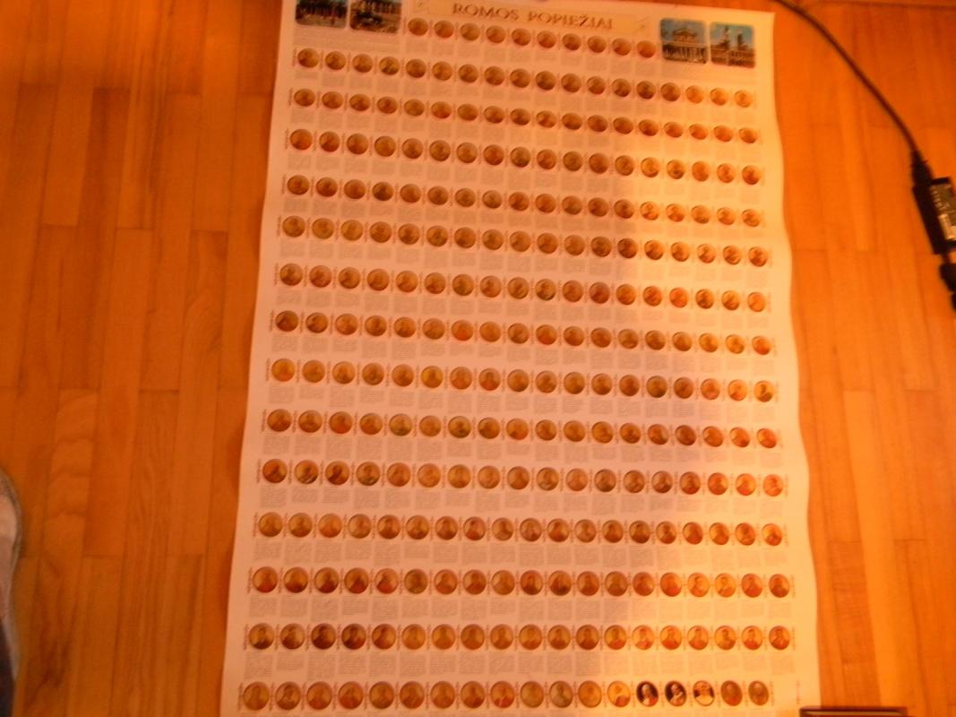 PLAKATAS Romos popieziai - Autorių Kolektyvas, knyga 5