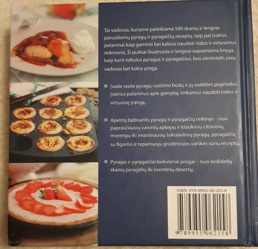 500 pyragų ir pyragaičių - Rebecca Bauginet, knyga 3