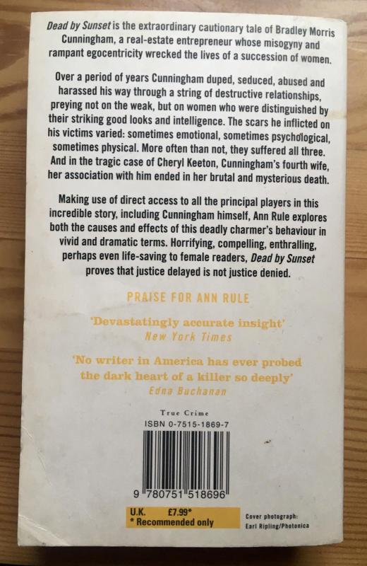 Dead By Sunset: Perfect Husband? Perfect Killer? - Ann Rule, knyga 3