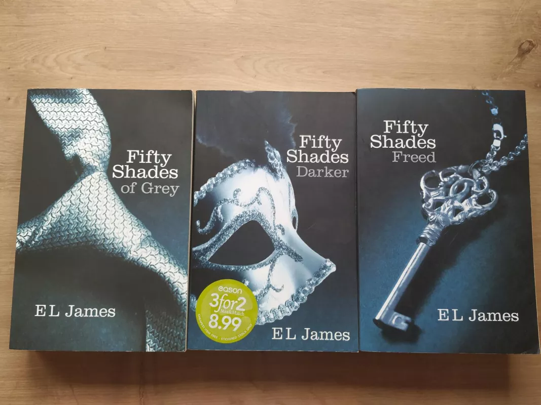Fifty Shades Trilogy - James E L, knyga