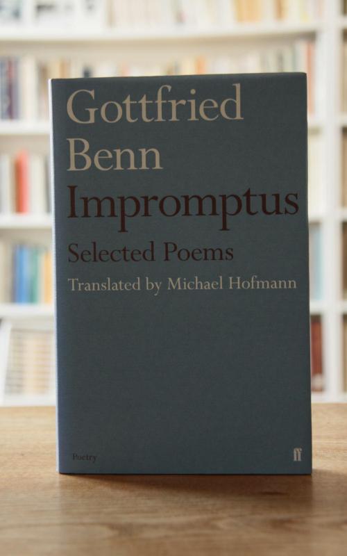 Impromptus: selected poems (hardcover) - Gottfried Benn, knyga 2