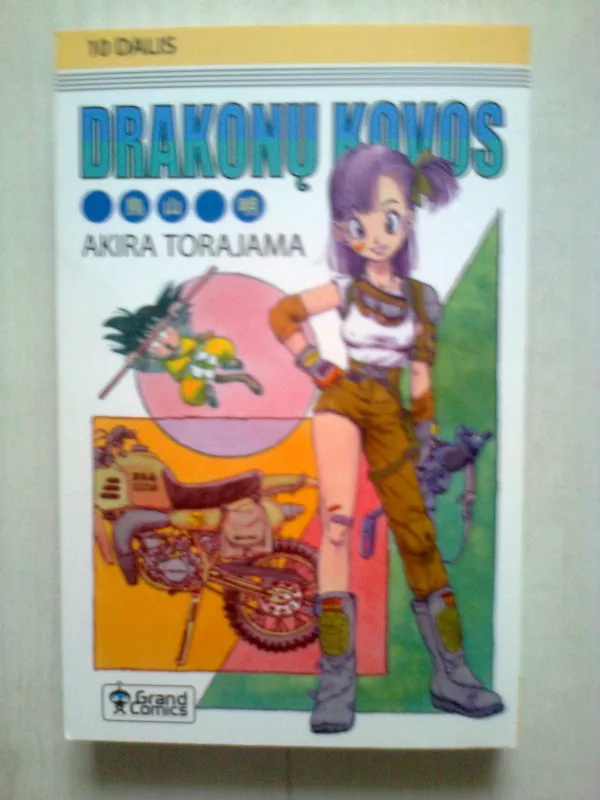 Drakonų kovos (10 dalis) - Akira Torajama, knyga