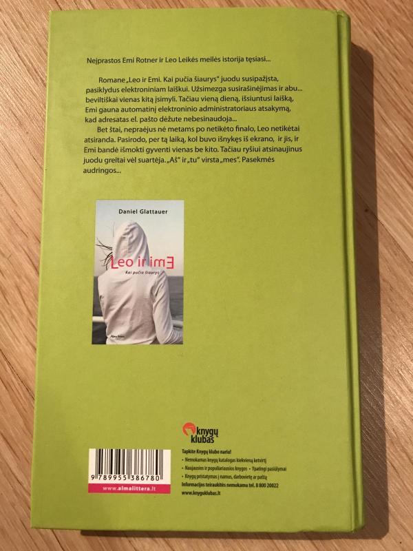 Leo ir Emi. Septintoji banga - Glattauer Daniel, knyga 3