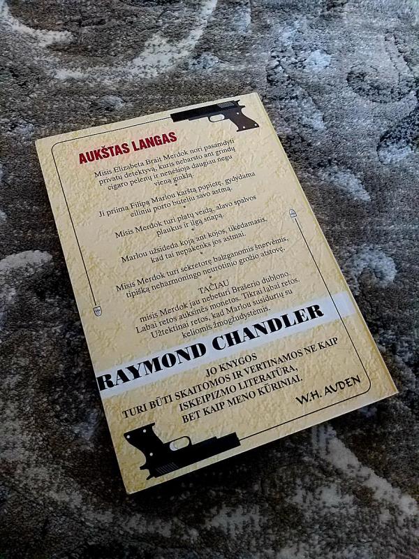 Aukštas langas - Raymond Chandler, knyga 3