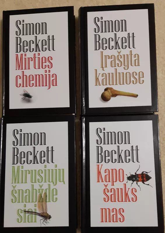 KAPO ŠAUKSMAS - Simon Beckett, knyga