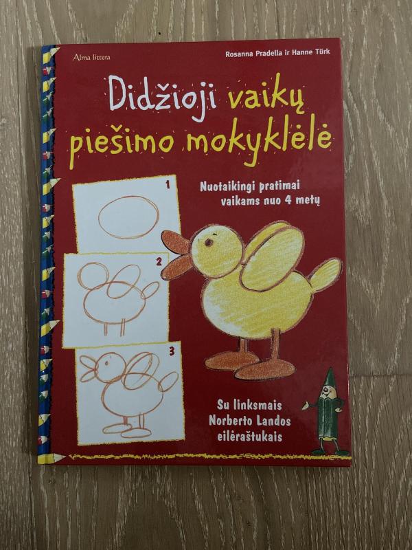 Didžioji vaikų piešimo mokyklėlė - Rosanna Pradella, knyga 3