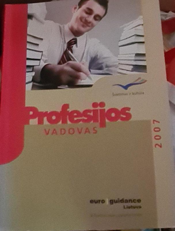 Profesijos vadovas - I. Mizgeraitė, L.  Griušytė, D.  Murova, knyga