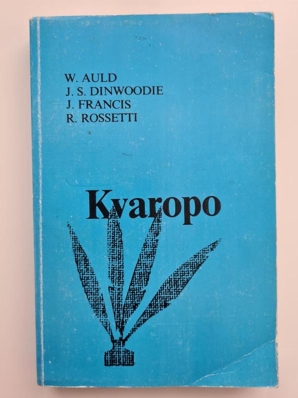 Kvaropo - William Auld, knyga 2