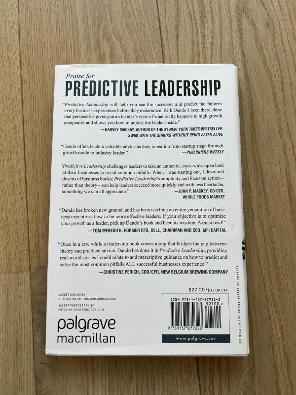 Predictive Leadership - Kirk Dando, knyga 2