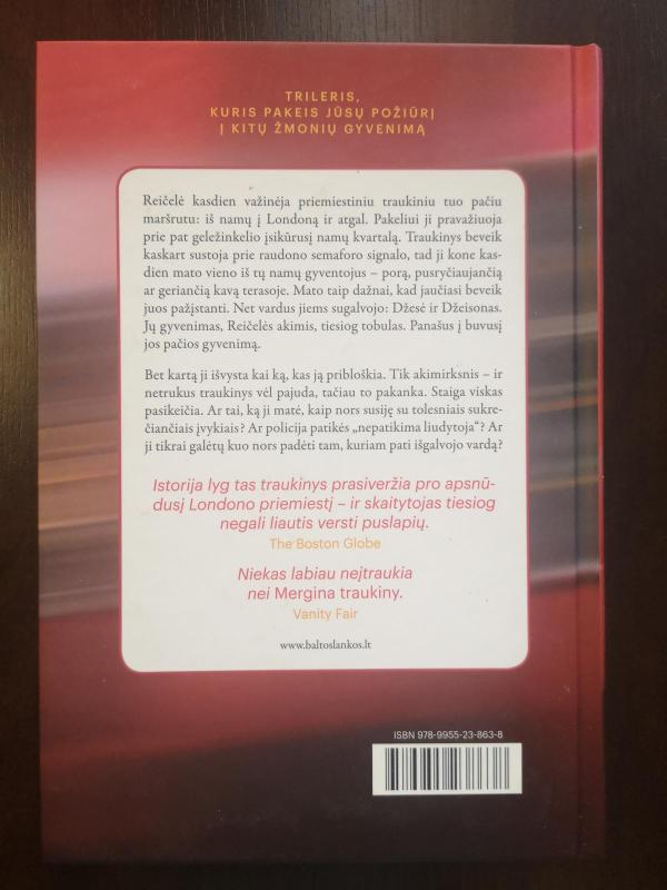 Mergina traukiny - Paula Hawkins, knyga 3